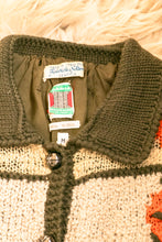 Load image into Gallery viewer, 1960s Sweater Wool Knit Cardigan Italy M