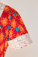 Load image into Gallery viewer, 1970s Mini Dress Printed Mod S