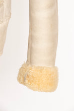 Load image into Gallery viewer, 1970s Mens Shearling Coat Suede Fur Bomber M