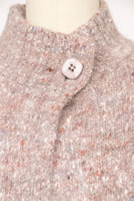 Load image into Gallery viewer, 1980s Cardigan Sweater Wool Wool Fleck M