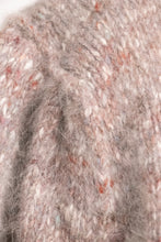 Load image into Gallery viewer, 1980s Cardigan Sweater Wool Wool Fleck M