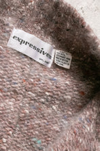 Load image into Gallery viewer, 1980s Cardigan Sweater Wool Wool Fleck M