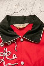 Load image into Gallery viewer, 1950s Western Blouse Cropped Pearl Snap Broadway Costume Top XS