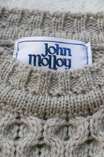 Load image into Gallery viewer, 1970s Wool Knit Fisherman Sweater Oversized  L