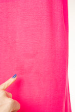 Load image into Gallery viewer, 1970s Sweatshirt Dress Neon Short Sleeve M