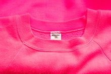 Load image into Gallery viewer, 1970s Sweatshirt Dress Neon Short Sleeve M