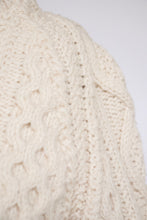 Load image into Gallery viewer, 1970s Wool Knit Fisherman Sweater XS
