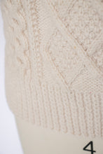 Load image into Gallery viewer, 1970s Wool Knit Fisherman Sweater XS
