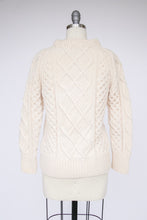 Load image into Gallery viewer, 1970s Wool Knit Fisherman Sweater XS