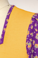 Load image into Gallery viewer, 1970s Dress Paneled Bias Cut Maxi S