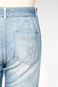 1970s Jeans Cotton Denim 29" x 27"