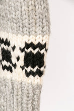 Load image into Gallery viewer, 1960s Sweater Cowichan Zip Cardigan Wool Knit S