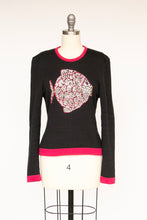 Load image into Gallery viewer, 1960s Elaine Post Wool Knit Sweater 70s S