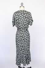 Load image into Gallery viewer, 1990s Dress Bow Print Wrap Mermaid Skirt XS