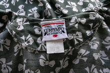 Load image into Gallery viewer, 1990s Dress Bow Print Wrap Mermaid Skirt XS