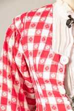 Load image into Gallery viewer, 1950s Dress Set Ballet Dance Costume Gingham XS