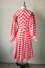 Load image into Gallery viewer, 1950s Dress Set Ballet Dance Costume Gingham XS