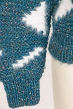 Load image into Gallery viewer, 1980s Sweater Angora Wool Chunky Knit S