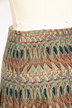 Load image into Gallery viewer, 1980s Ensemble Blouse Skirt Set Arts Crafts Print S