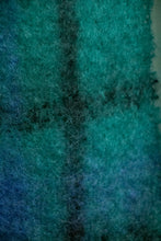 Load image into Gallery viewer, 1980s Scarf Mohair Wool Plaid Knit Wrap Ireland