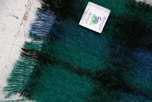 Load image into Gallery viewer, 1980s Scarf Mohair Wool Plaid Knit Wrap Ireland