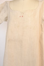 Load image into Gallery viewer, Antique Edwardian Nightgown Cotton 1910s Dress L