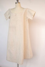 Load image into Gallery viewer, Antique Edwardian Nightgown Cotton 1910s Dress L