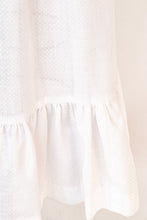 Load image into Gallery viewer, 1970s Apron Maxi Duster Dress Swiss Dot M