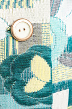 Load image into Gallery viewer, 1960s Column Dress Floral Brocade Shift  Fred A. Block S