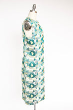 Load image into Gallery viewer, 1960s Column Dress Floral Brocade Shift  Fred A. Block S