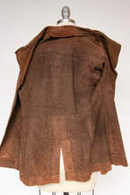 Load image into Gallery viewer, 1970s Suede Leather Jacket Boho Hippie S