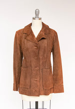 Load image into Gallery viewer, 1970s Suede Leather Jacket Boho Hippie S