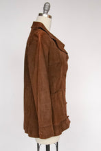 Load image into Gallery viewer, 1970s Suede Leather Jacket Boho Hippie S