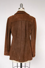 Load image into Gallery viewer, 1970s Suede Leather Jacket Boho Hippie S