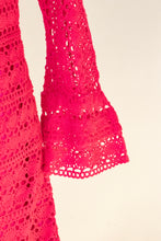 Load image into Gallery viewer, 1970s Dress Mexican Cotton Lace Shift 60s S