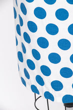 Load image into Gallery viewer, 1960s Dress Cotton Polka Dot Sleeveless Shift XS