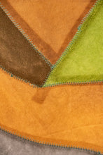 Load image into Gallery viewer, 1970s Patchwork Suede Leather Longline Vest S