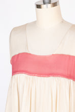 Load image into Gallery viewer, 1920s Dress Silk Sheer Chiffon Deco XS P XXS