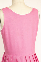 Load image into Gallery viewer, 1970s Dirndl Dress Austrian Cotton Pink Octoberfest S