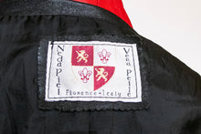 Load image into Gallery viewer, 1980s Leather Jacket Oversized Swing Coat M/S