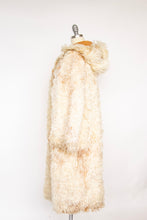 Load image into Gallery viewer, 1970s Coat Leather Mongolian Lamb Reversible Hooded M
