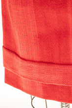 Load image into Gallery viewer, 1960s Dress Wool Woven Fitted Burgundy Red S