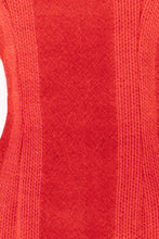 Load image into Gallery viewer, 1960s Dress Wool Woven Fitted Burgundy Red S