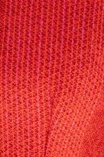 Load image into Gallery viewer, 1960s Dress Wool Woven Fitted Burgundy Red S