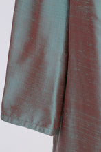 Load image into Gallery viewer, 1950s Swing Coat Silk Sharkskin Cocktail S/M