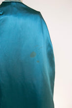 Load image into Gallery viewer, 1950s Swing Coat Silk Sharkskin Cocktail S/M