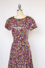 Load image into Gallery viewer, 1980s Dress Sequin Backless Cotton Cocktail M