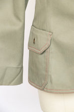 Load image into Gallery viewer, 1970s Blazer Green Equestrian Jacket M
