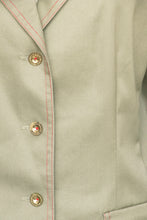 Load image into Gallery viewer, 1970s Blazer Green Equestrian Jacket M