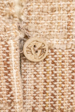 Load image into Gallery viewer, 1970s Wool Jacket Hand Woven Cardigan S